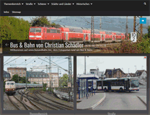 Tablet Screenshot of busundbahn.biz